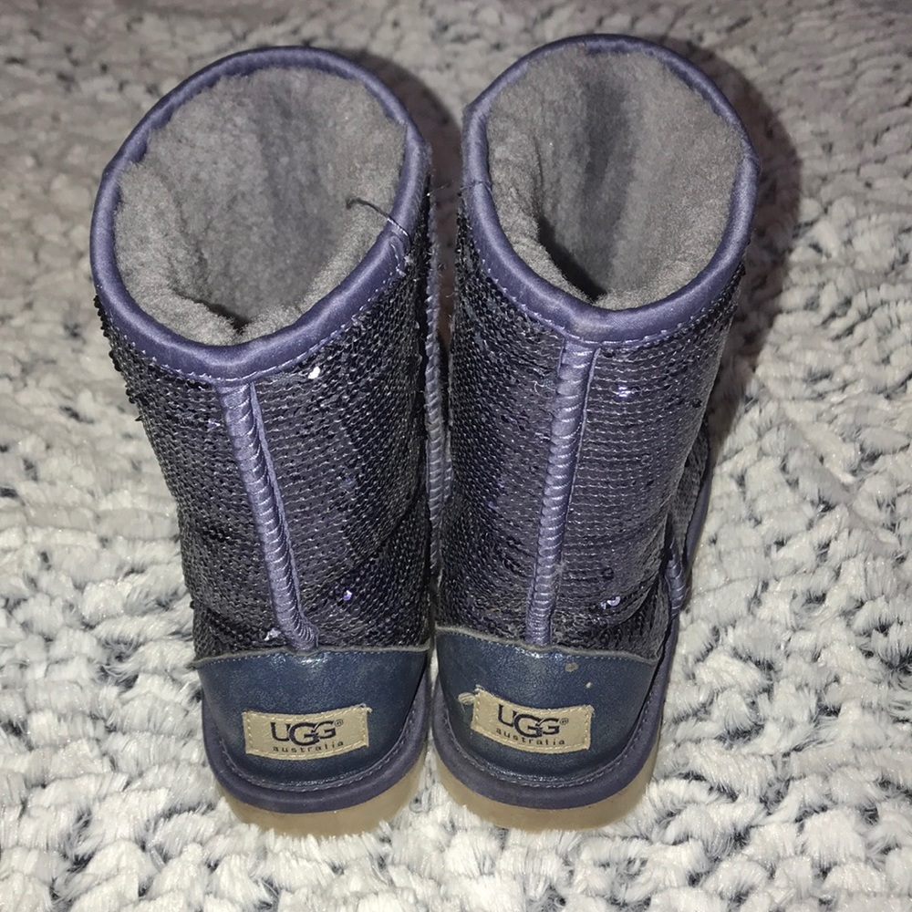 UGG Blue Classic Short Sequence Boot 3161